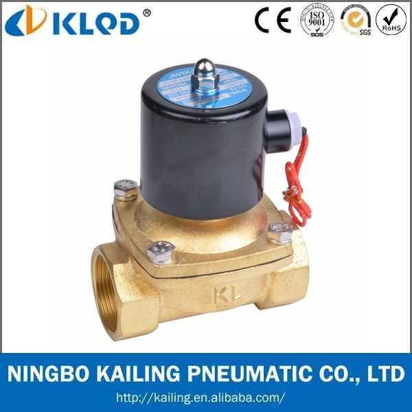 2W160 Series 2Inch 2/2 Way Direct Acting Electronic Flow Control Solenoid Water Valve