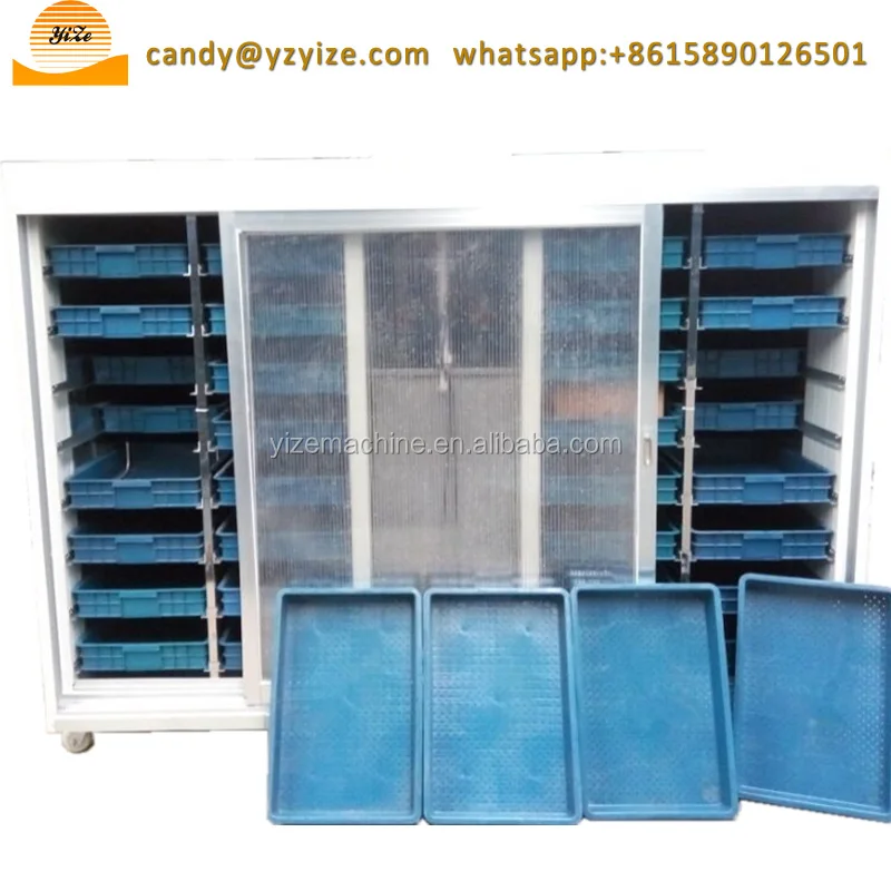 Millet grass fodder sprouting machine, automatic green animal hydroponic fodder making machine