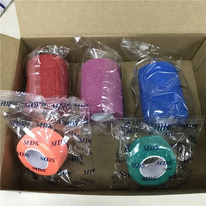 
companies representative veterinary products printed sports tape cohesive bandage 