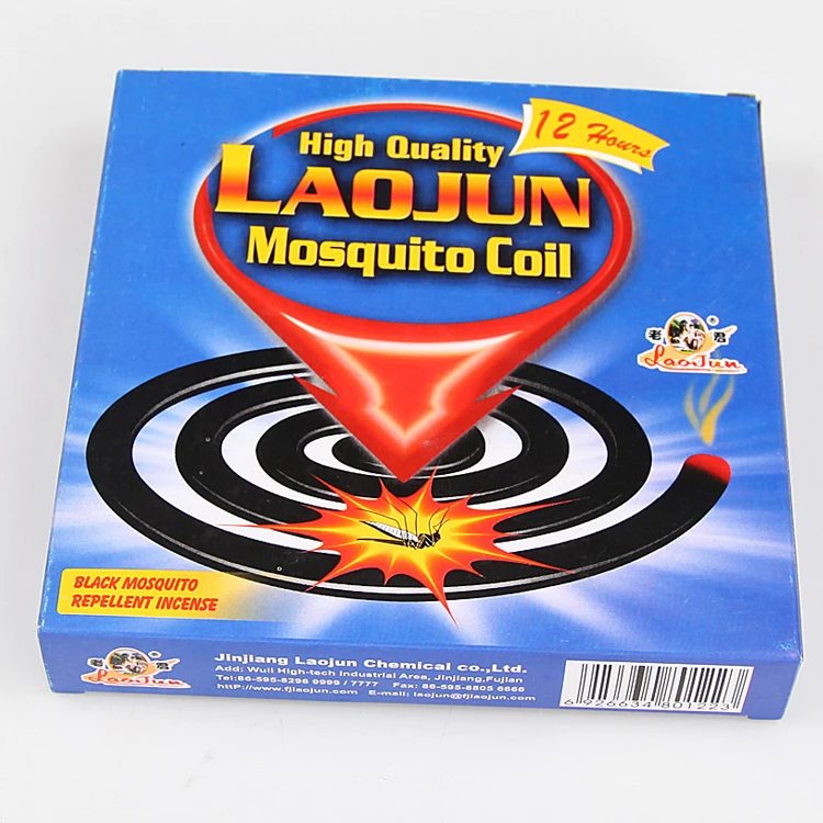 Tiny Smoke Black Chemical Formula Mosquito Coil