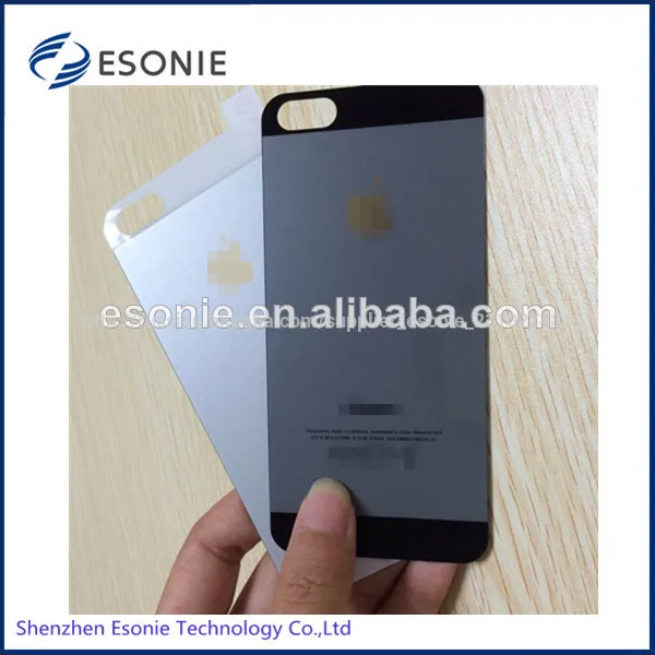 hot selling for iphone 5 back cover tempered glass screen protector