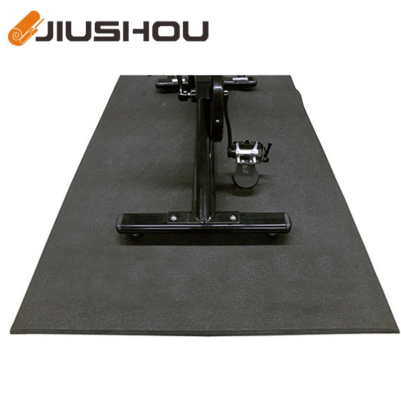 
Exercise bike shock absorb floor protect mat 