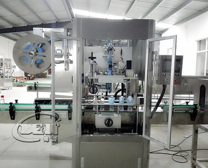 
Automatic Pvc Pet Shrink Sleeve Label Labeling Machine For Wrapping Plastic Aluminium Bottle Tamper Evident Band Seal 