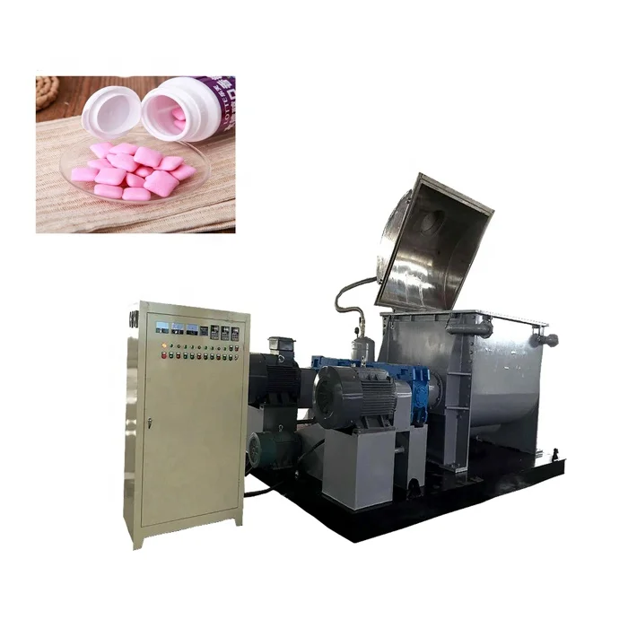 1000L Dual Sigma-blade chewing gum making Kneader machine / Z-blade Mixer