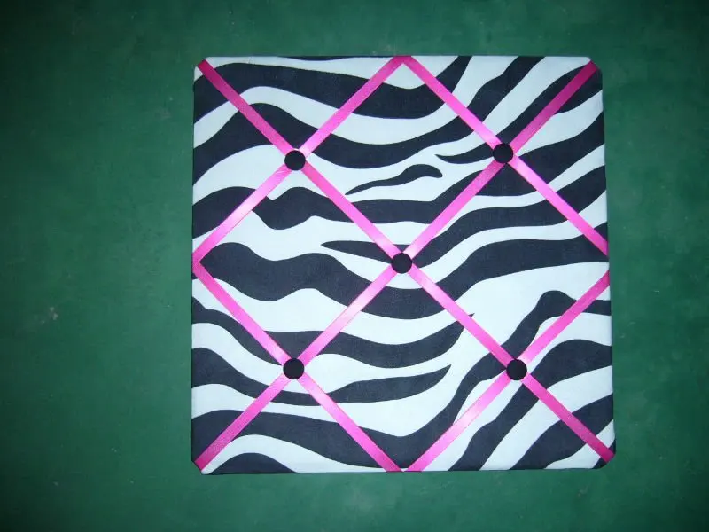 Zebra cotton fabric + E1 MDF with sponge memo board