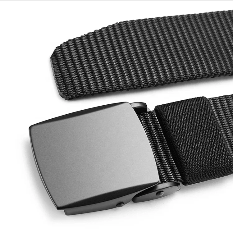 Мужской Тактический сетчатый ремень, нейлоновая холщовая тесьма с пряжкой из сплава