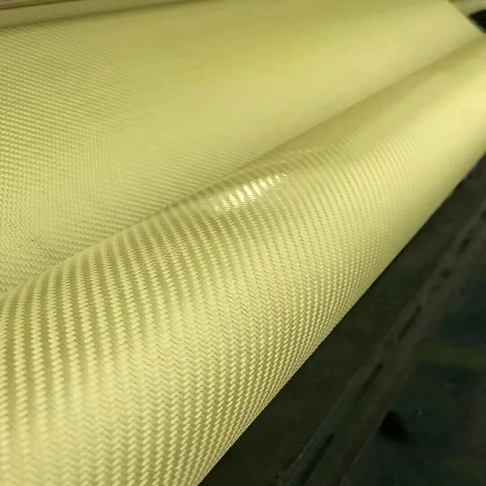 
240gsm Yellow Hybrid Fiber For Sale,Carbon Fiber And Aramid Fiber 