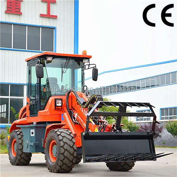 TL1500 Farming animal hay forklift with telescopic boom