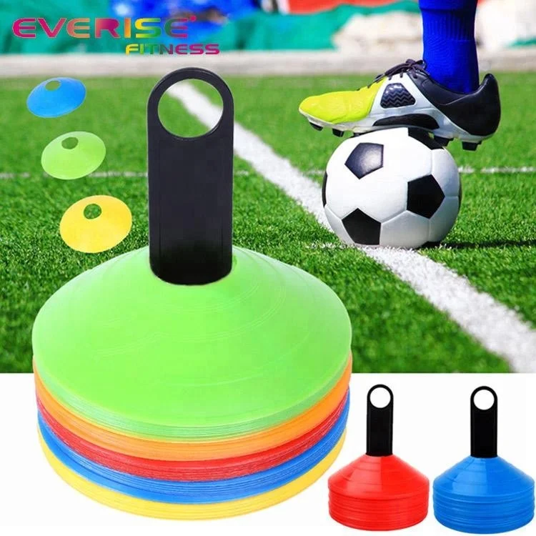 3 Inch Soft PE Agility Training Soccer Disc Cones For Agility Training