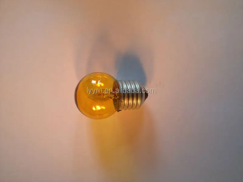 25w a60 Glass incandescent bulb colored bulb