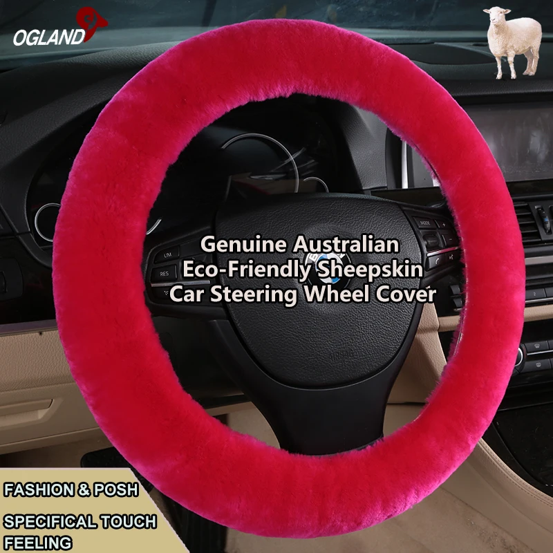 sheep wool for steering wheel cover made of Australian High quality soft Confortable sheepskin