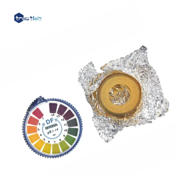 High quality rapid 100 strips/box 1-14 universal type indicator test ph paper