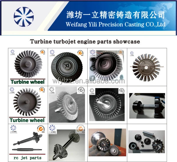 jet turbine rc kkk turbine wheel