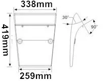 Hottest Design Whirlpool Bath with Headrests