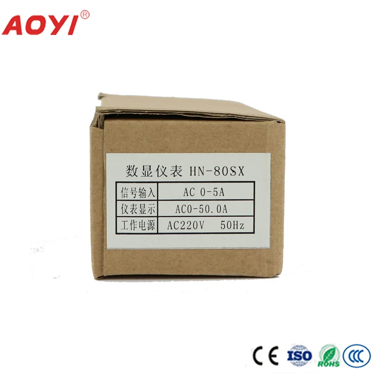 AOYI digital panel meter rpm voltmeter current meter digital display