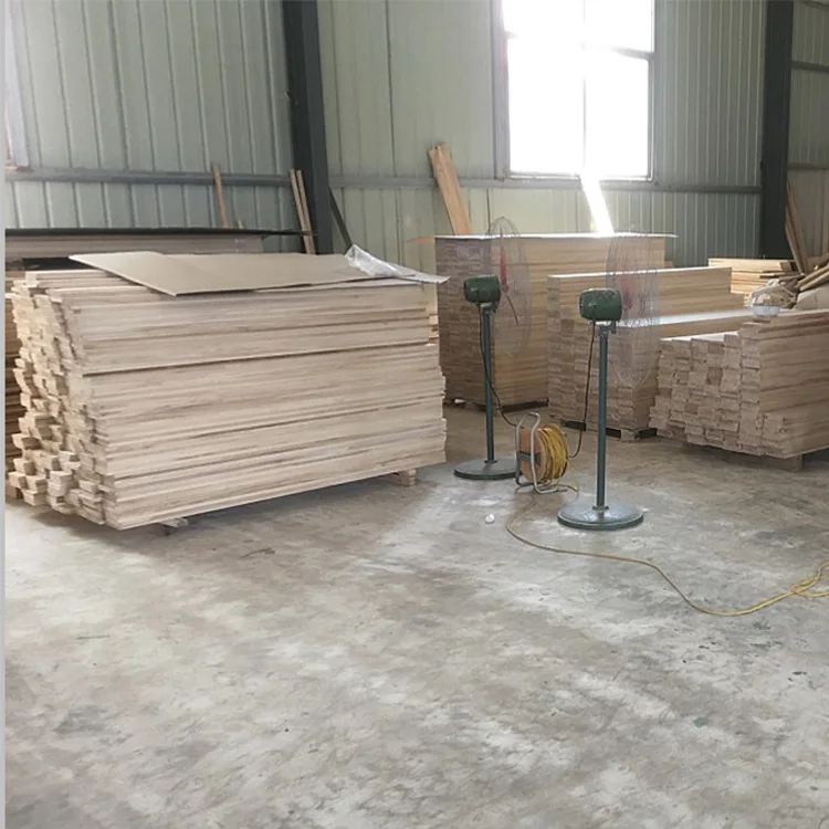
Factory price natural color paulownia wood sawn timber 