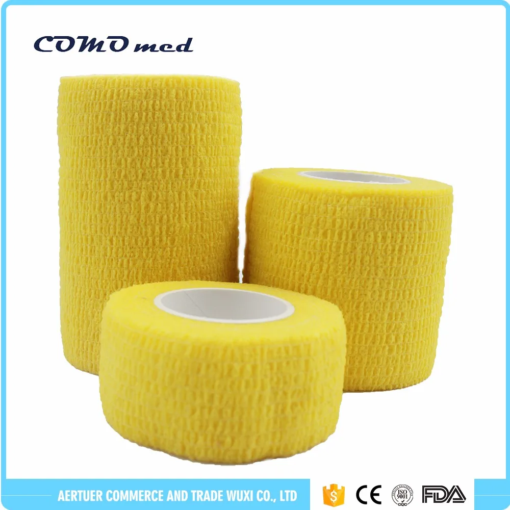 hook and loop self adhesive tape Non-woven Cohesive Bandage