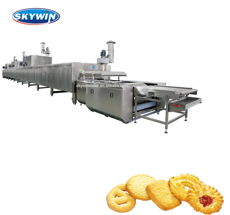 Factory Equipment Cookies Making Machine Small Biscuit Production Line For Soft Biscuit