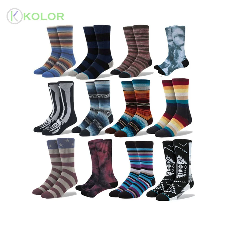 KOLOR-II-0524 классные носки в деловом стиле крутые носки для мужчин