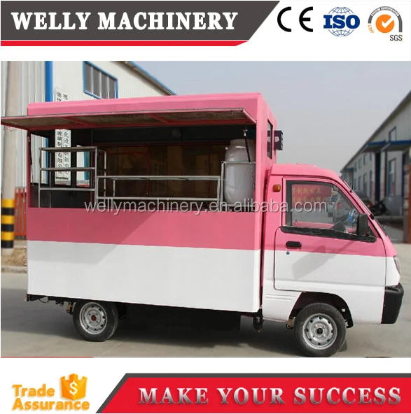 Most popular China made mobile food truck for sale