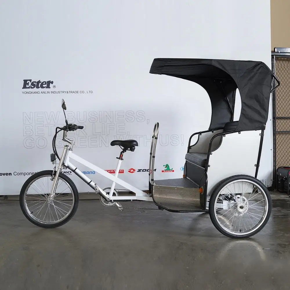 Classic Taxi 3 wheel Adult Electric Pedicab E Pedicab