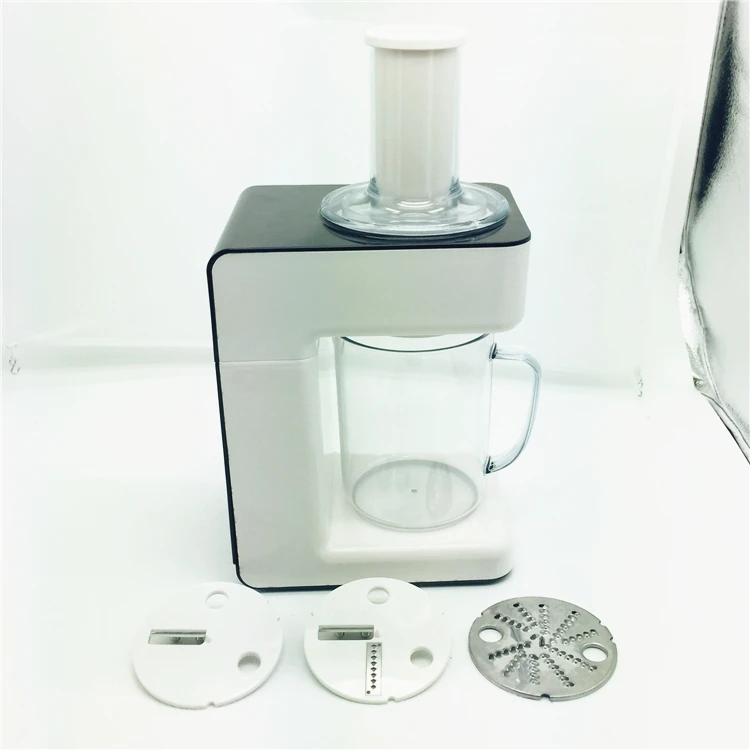 3-in-1 Vegetable Processor  3 blade spiral slicer shredder electric vegetable spiralizer