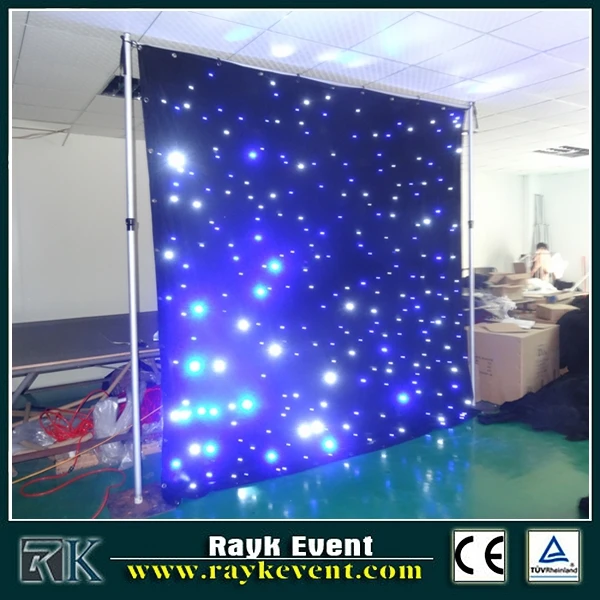 colordreamer 3d effect 3d ceiling lighting falliing star for djbooth nightclub disco