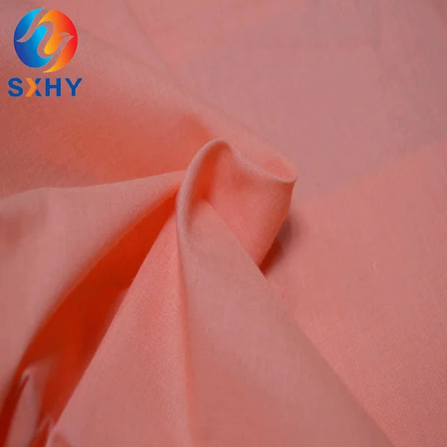 TC 90/10 45*45 96*72 poplin polyester cotton gray bleached dyed fabric for shirt pockeing lining