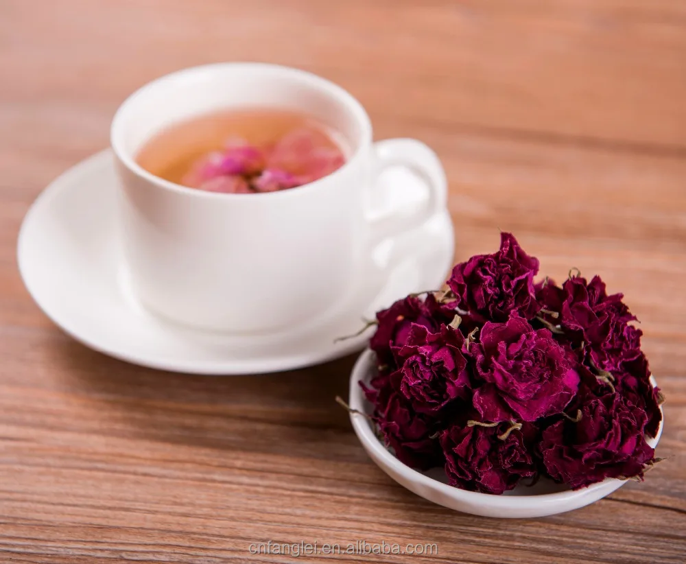 Free Sample Rose Flower Tea Dried Red Rose Petals Rose Bud Tea Chinese Herbal Tea
