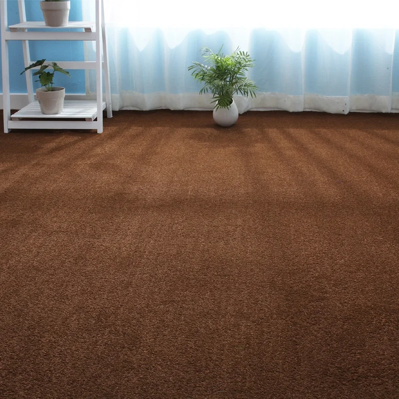 
Cheap Stocks Hote Room Cut Pile Machine Made Tufted Plain Carpet for Room New Design Shanghai Hangju Line 50 Series 