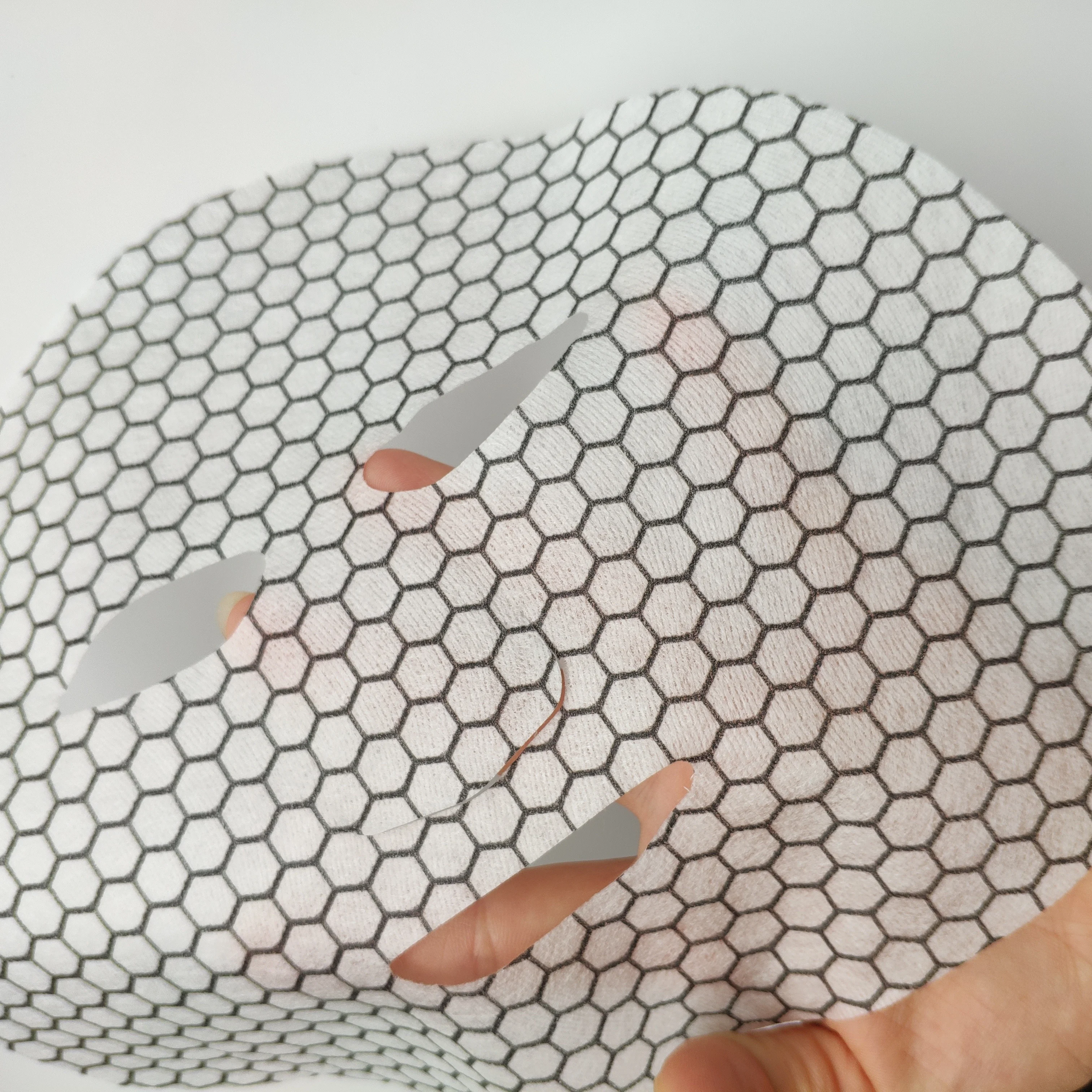 Precut Masking Sheet Graphene Black FacialMask Paper Facial Mask Patches Magic Facial Masks Pads