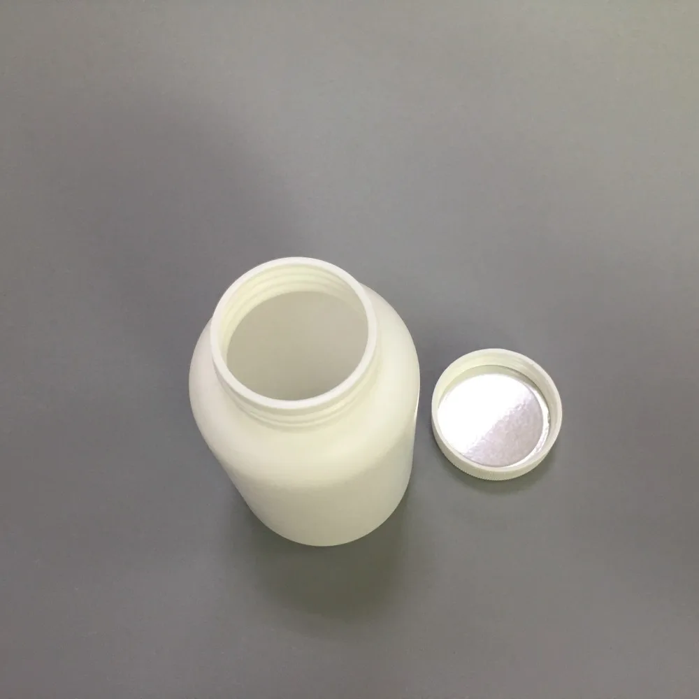 Medicine Bottles HDPE Pharmaceutical Plastic 350ml White Pill Bottle ODM Water Bottle with Pill Box Hot Stamping Pill Container