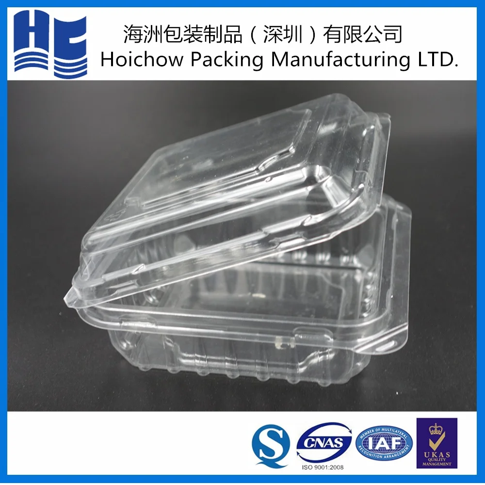 PET Clear Plastic Blister Fruit Strawberry Blueberry Packing Container Box