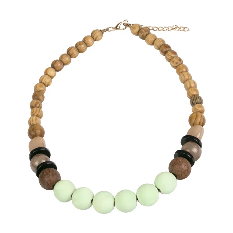 Custom Amber Rosary Beads Wooden Beads Resin Necklace Jewelry Plastic Beads Resin Necklace Jewelry