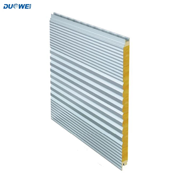 Duowei Prefab Container House Rock Wool Sandwich Wall Panel