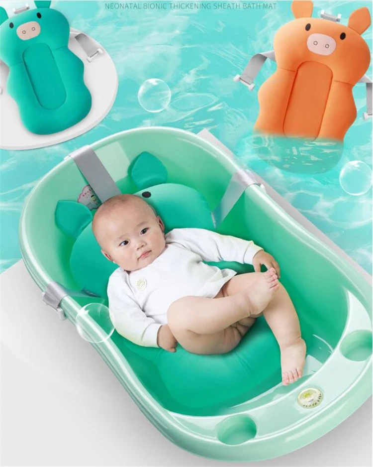 
Wholesale Manufactory Baby Bathing Mat Newborn Bath Cushion Seat 