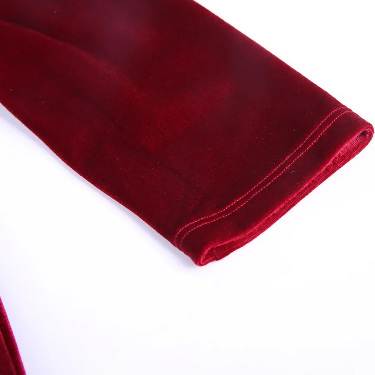 Hao Baby Fall Girl Pleuche Long-Sleeved Dress Children Clothes Kid Hair Accessories Dress