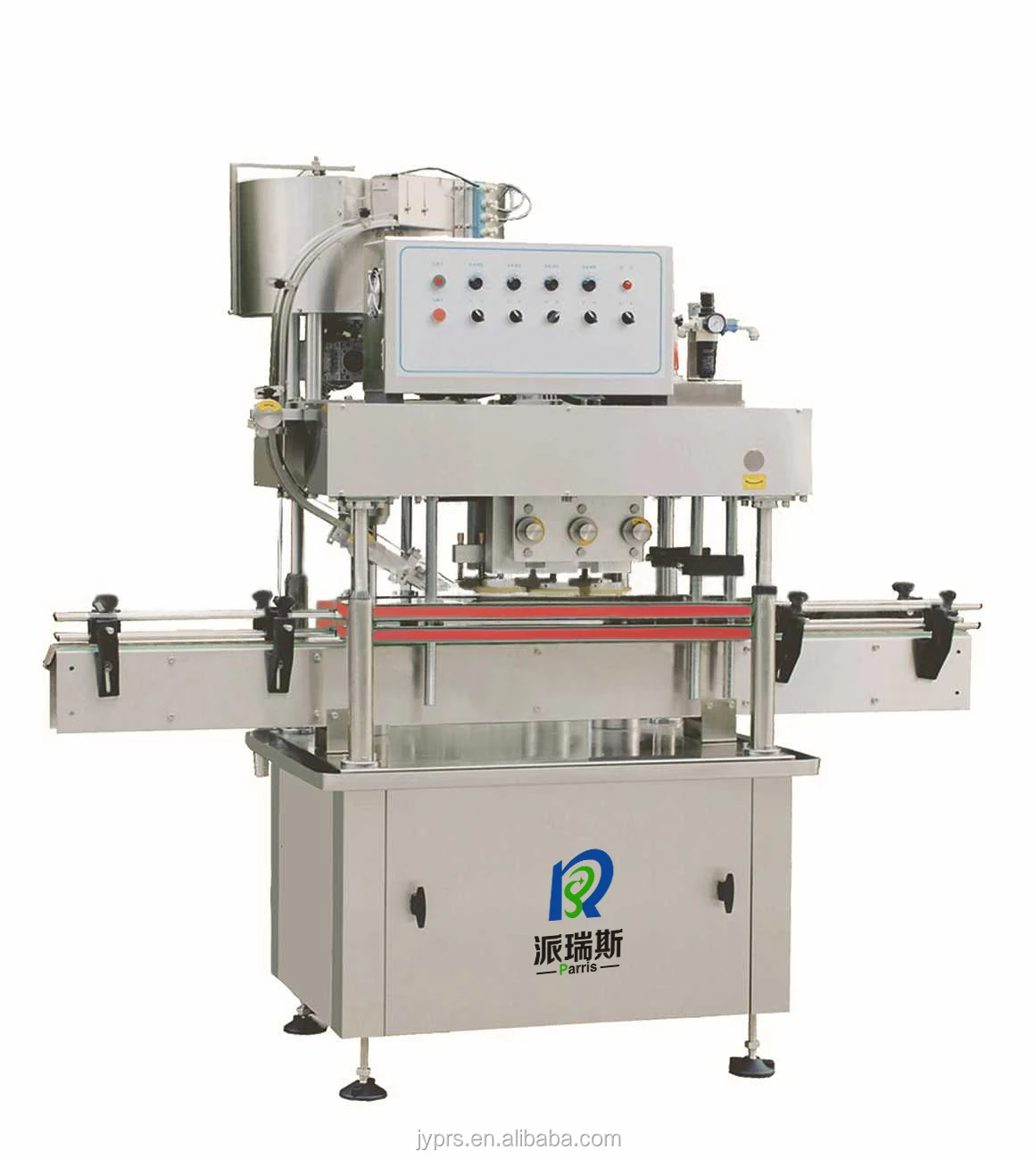 
In-line Screw Capping Machine With Cap Sorter 