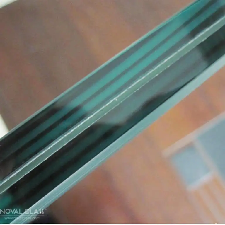 
China Factory 6+0.38+6mm Best price tempered laminated glass for building 