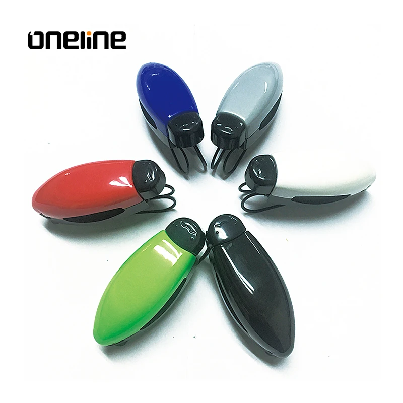 Accept Customized Portable ABS Material Auto Visor Clip Sunglasses Glasses Holder For Car