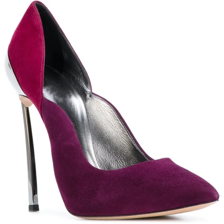 Red China wholesale fashion pencil high heels women pumps shoes 2018