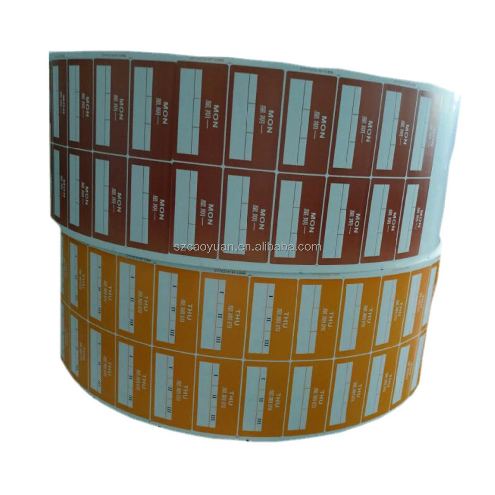 Shenzhen Manufacturer Customized Logo Printing Self Adhesive PET Labels