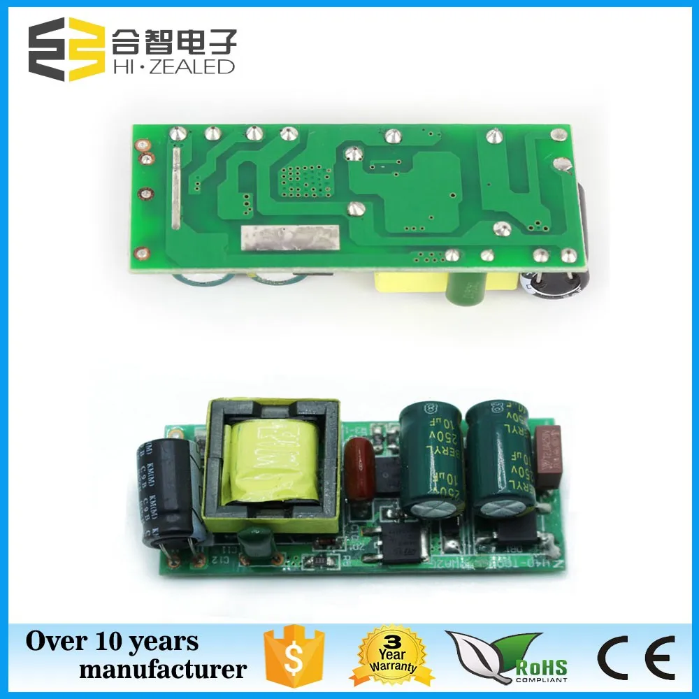 Мини размер led driver 7 Вт 9 Вт 13 Вт 18 Вт 300ma симистор вело водителя затемнения 12 Вт 36 В