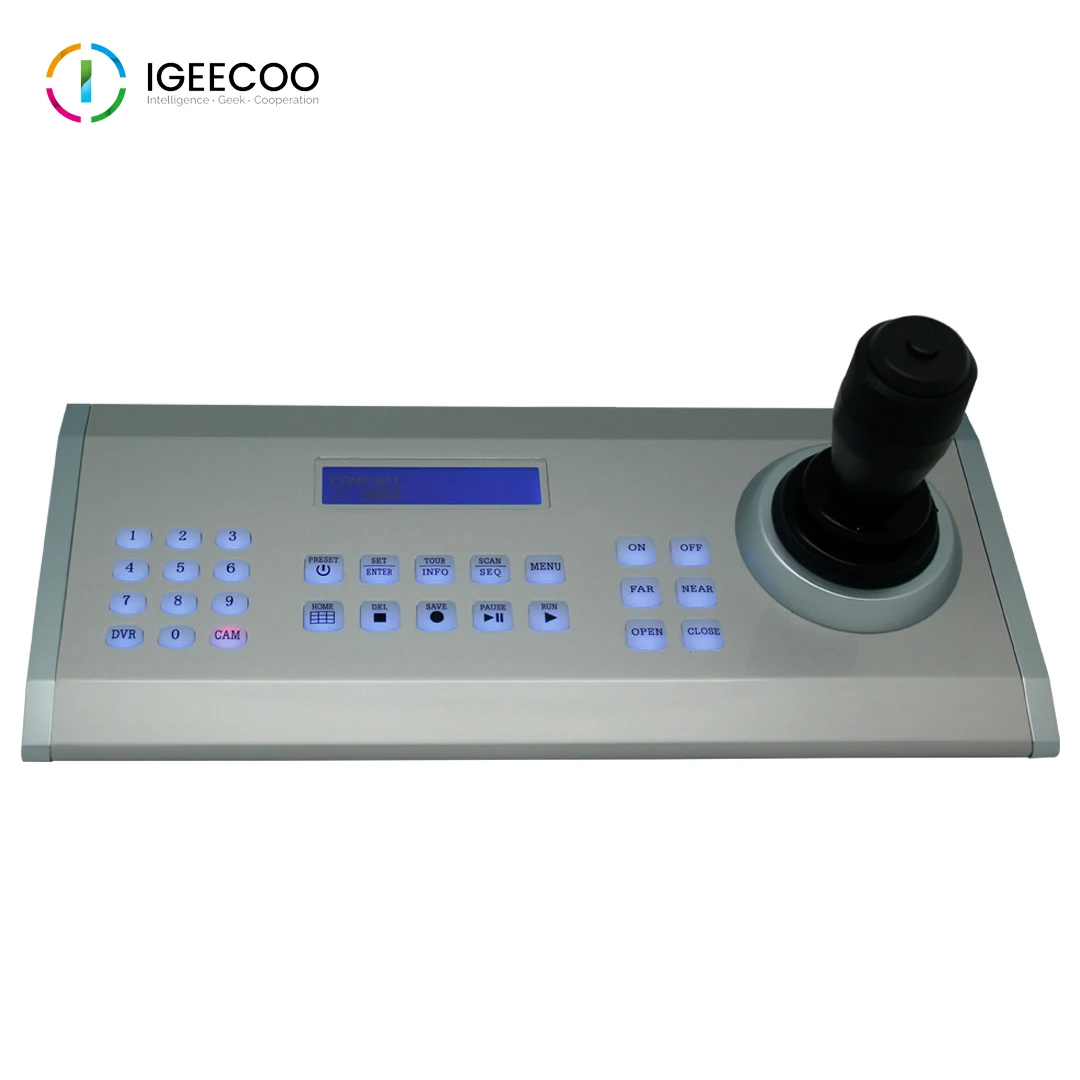 Smart security Rs485 Keyboard Controller for Sony, Polycome, Panasonic Video conference system camera from IGEECOO