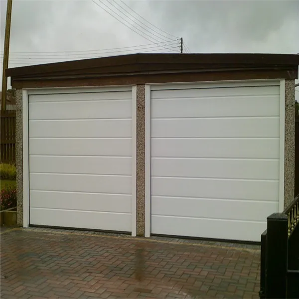 Overhead Insulated Garage Door/Cheap Garage Door/Luxury Sandwich Panel Sectional Automated Garag Door Price