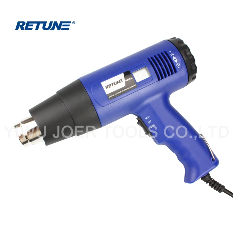 1800 вт цифровой жк термоусадочный промышленный тепловой пистолет