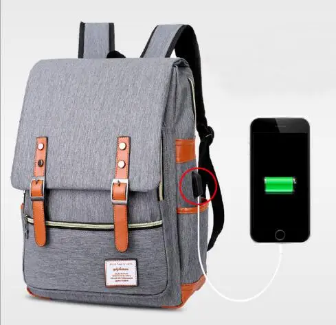 2019 high quality new Korea style water resistant lovers PU decoration fashion backpack