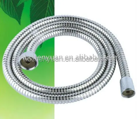 
stainless steel chromed shower hose 