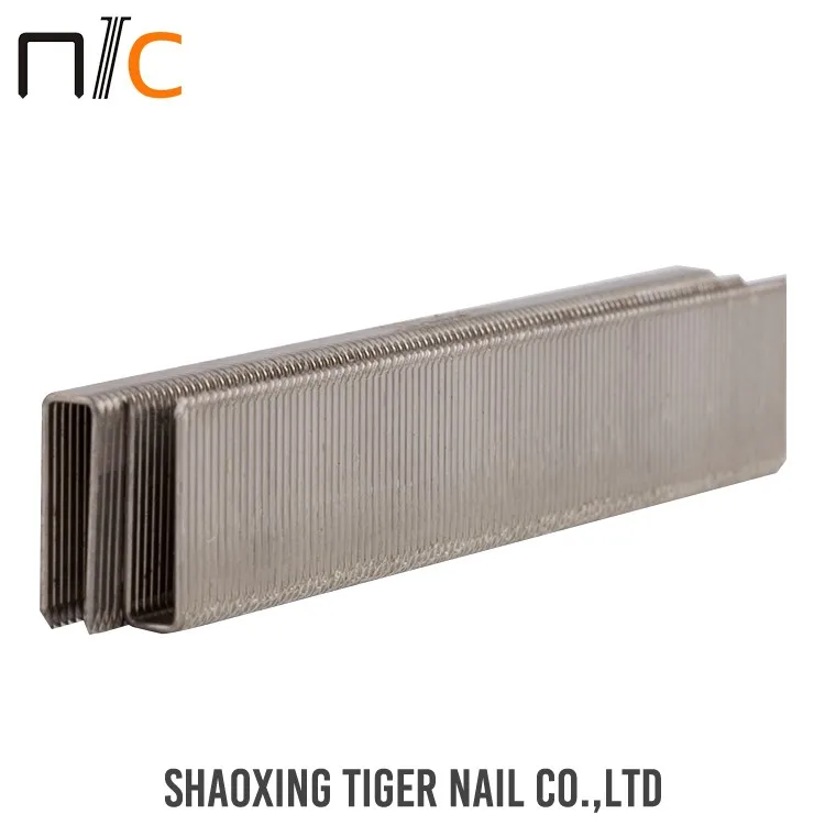 supply galvanized grapas 1425, ordinary packing 90 series nails, galvanized industrial staple pin wire