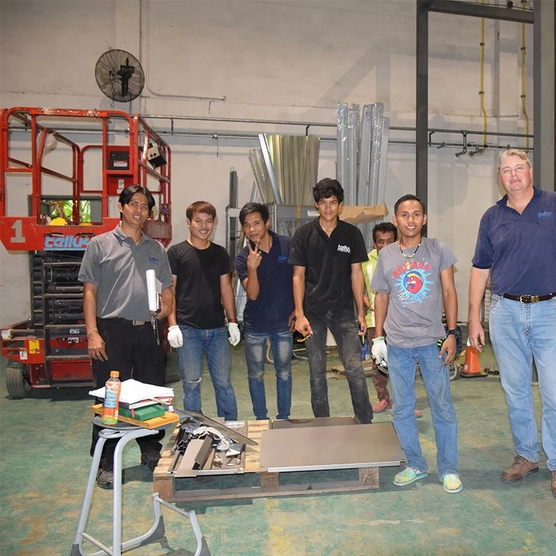 Automatic Electrostatic Aluminium Profile Powder Painting Equipment